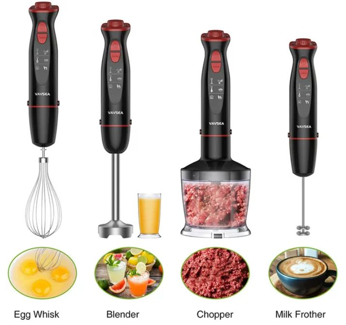 Raf 4-in-1 Blender Set Electric Mixer Grinder Juicer for Kitchen UAE KSA