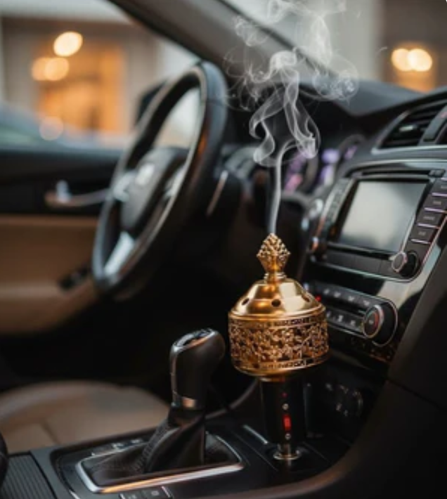 Portable Car Electric Bakhoor Incense Burner
