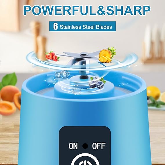 Portable Blender – Leak Proof & Travel Friendly – USB Rechargeable