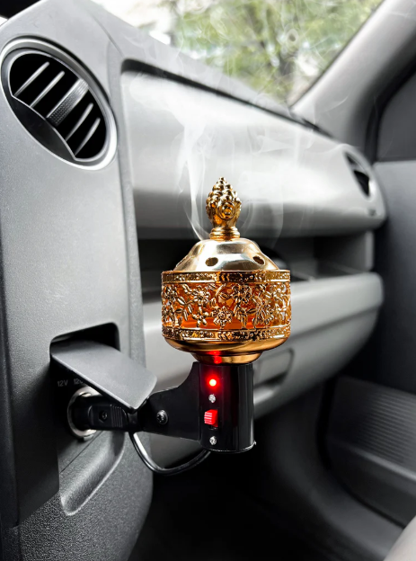 Portable Car Electric Bakhoor Incense Burner