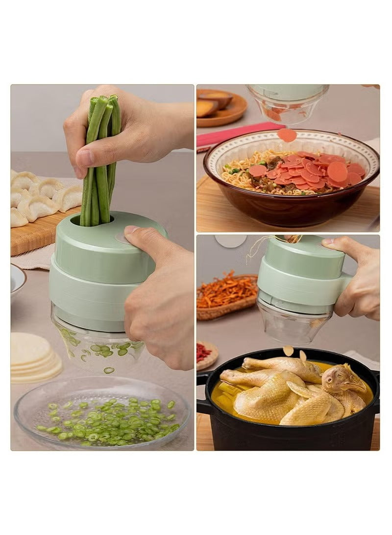 🔥 Wireless Electric Food Chopper – Handheld Vegetable & Meat Cutter with USB Rechargeable Power