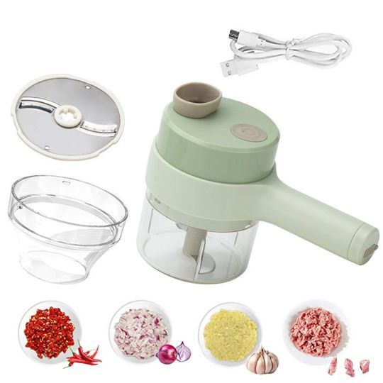 🔥 Wireless Electric Food Chopper – Handheld Vegetable & Meat Cutter with USB Rechargeable Power