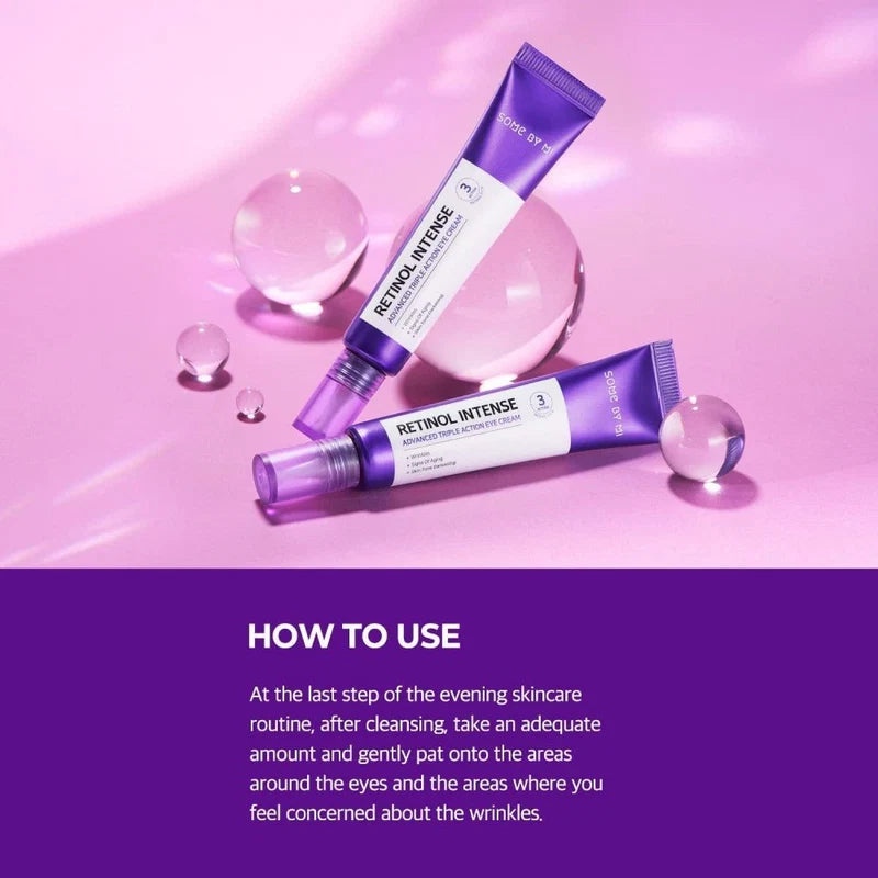 Retinol - Triple Action Eye Cream - ريتينول - كريم العين ثلاثي المفعول