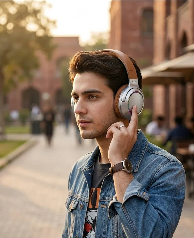 Elite Wireless Headphones – Premium Hi-Fi Sound, Soft Leather Comfort & Long Battery Life